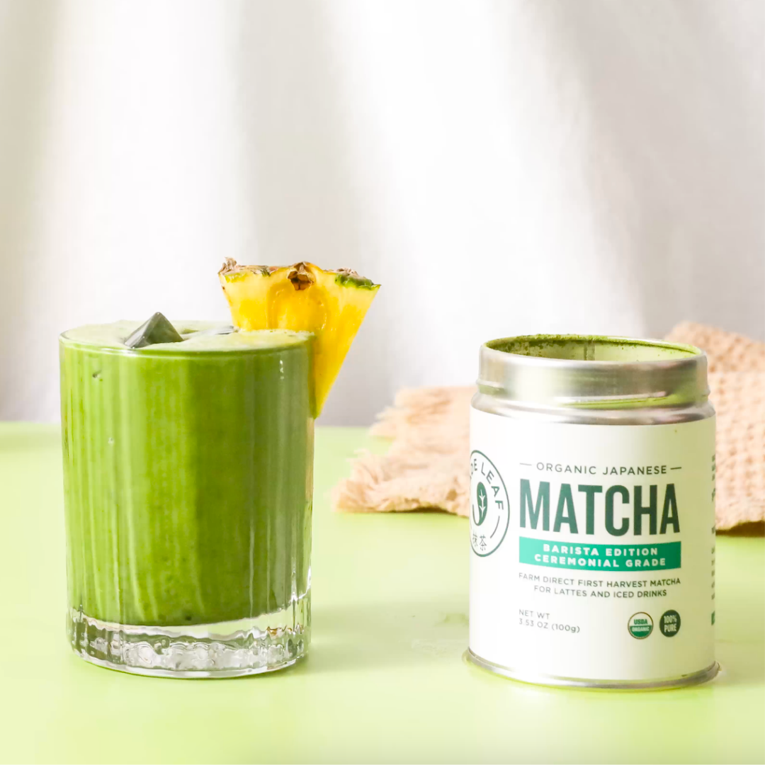 Starbucks Copycat Matcha Iced Green Tea - Its a Hero